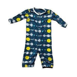 Kickee Pants Twilight Planets Coverall Size 0-3 Months
